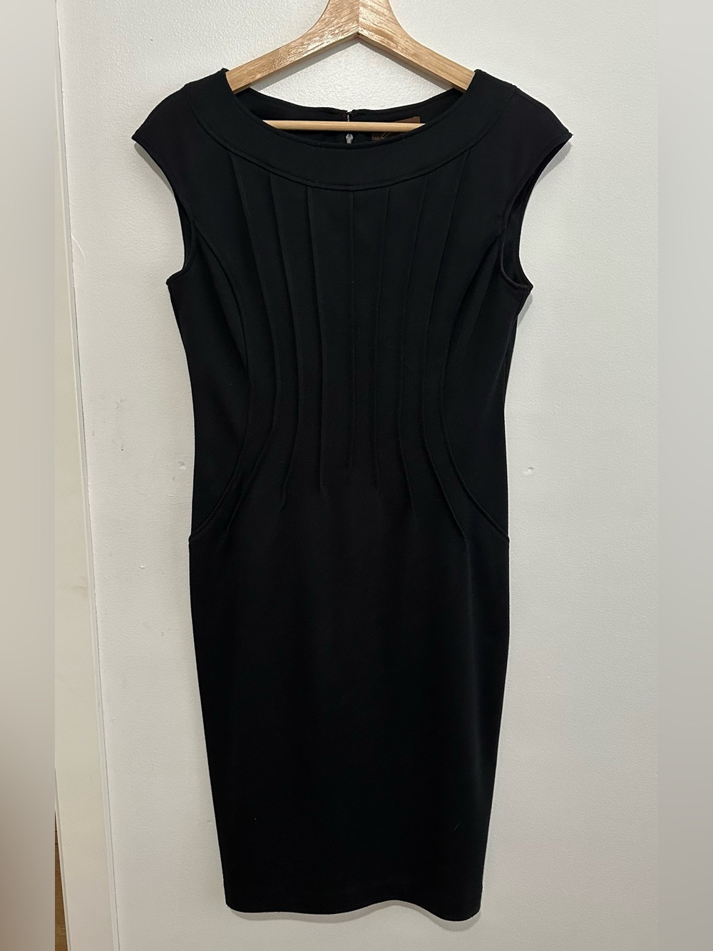Jessica Black Midi Sheath Dress